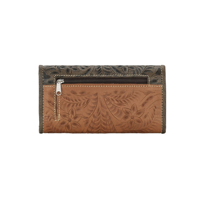American West Desert Wildflower Tri-Fold Wallet