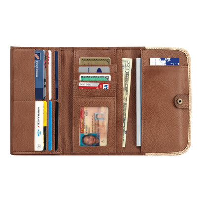 American West Desert Wildflower Tri-Fold Wallet