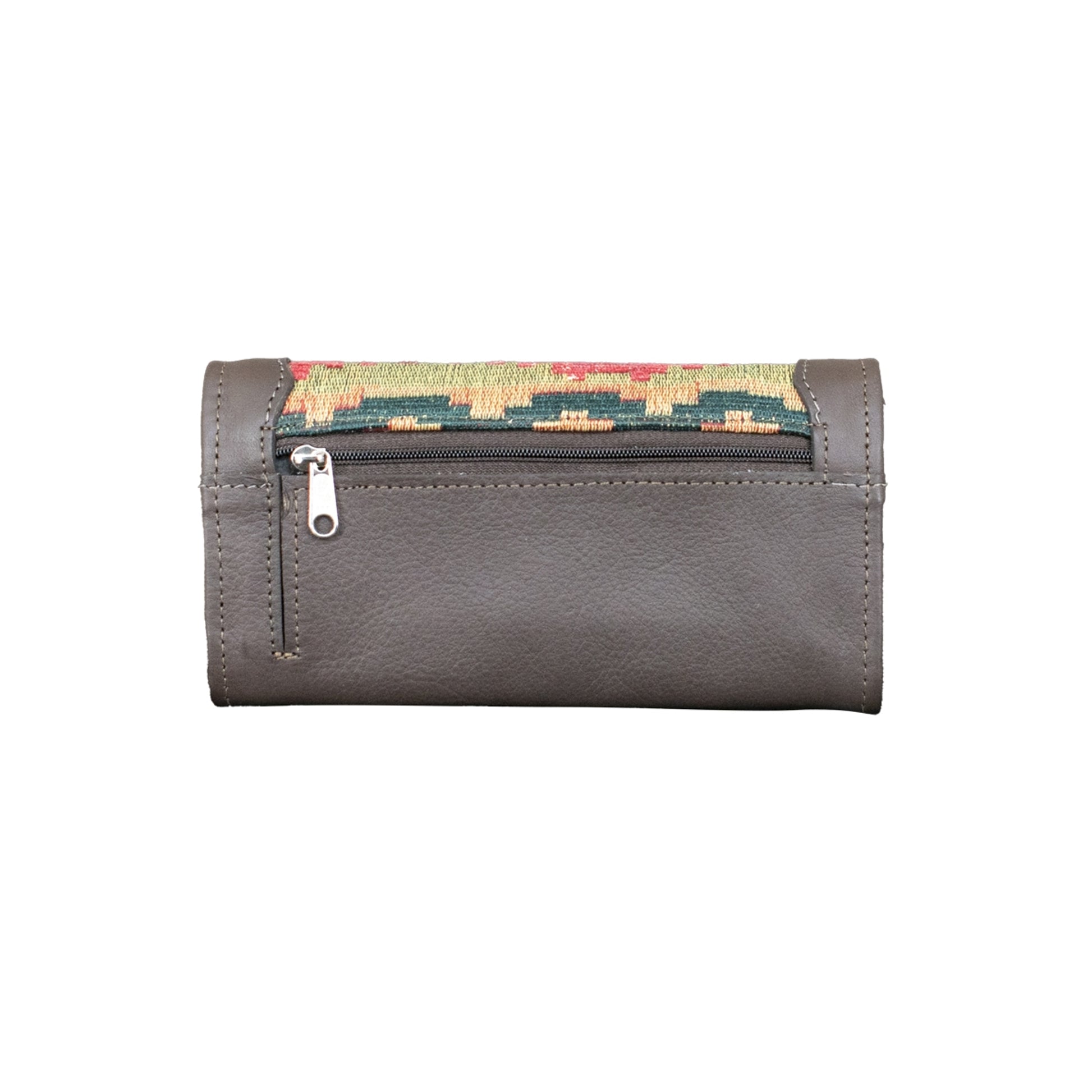 American West Santa Fe Woven Tapestry Ladies Tri-Fold Wallet