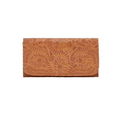 American West Ladies Tri-Fold Wallet