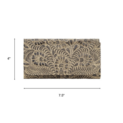 American West Ladies Tri-Fold Wallet