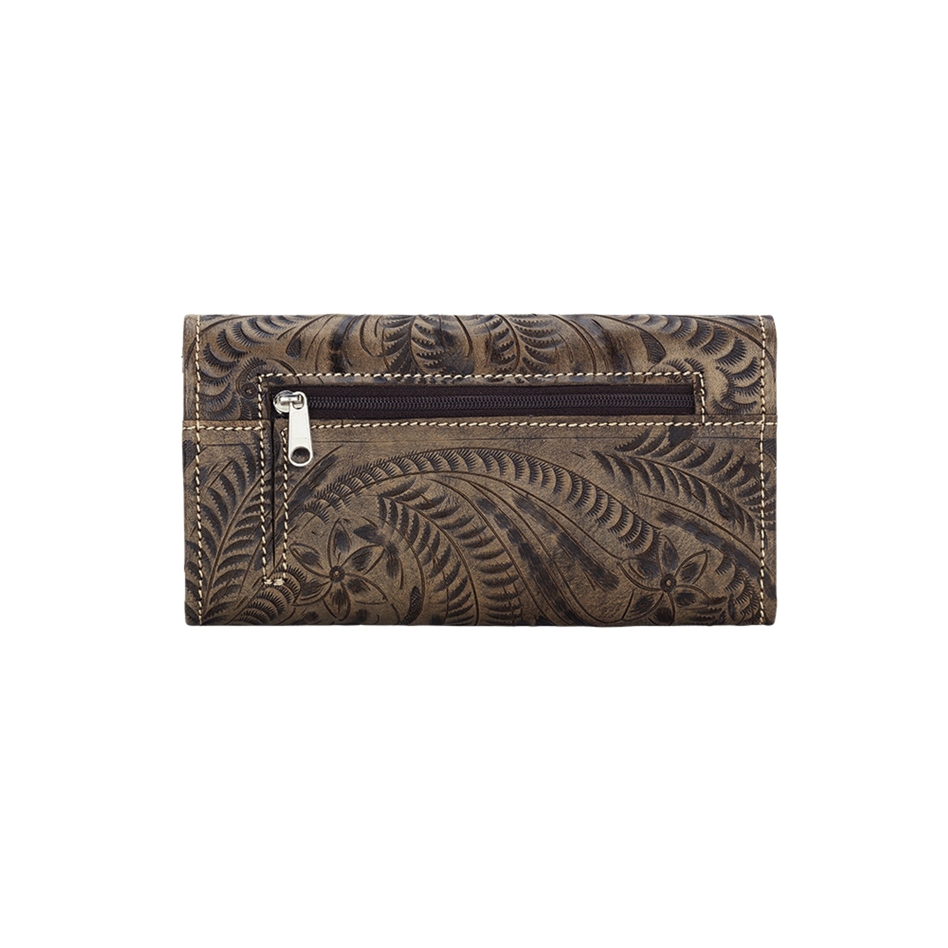 American West Ladies Annie's Secret Tri-Fold Wallet