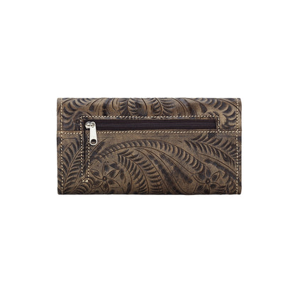 American West Ladies Annie's Secret Tri-Fold Wallet
