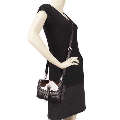 American West Cowtown Texas Two-Step Crossbody Bag/Wallet