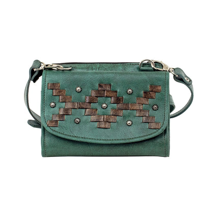 American West Tribal Weave Crossbody Bag/Wallet