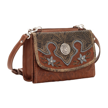 American West Desert Wildflower Small Crossbody Bag/Wallet