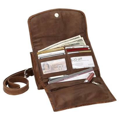 American West Lady Lace Small Crossbody Bag/Wallet