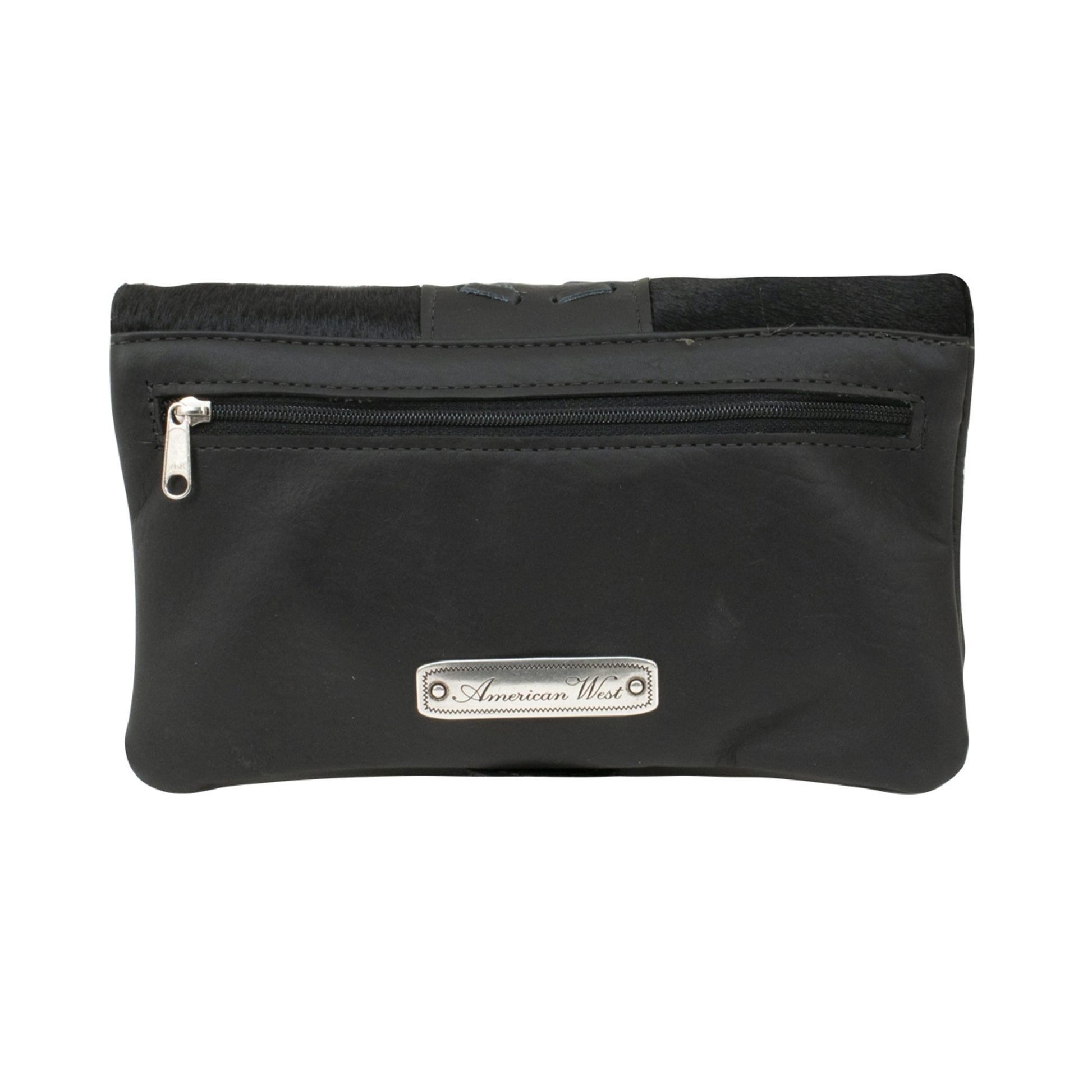 American West Grab and Go Crossbody Foldover Wallet/Crossbody