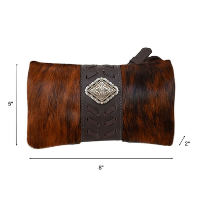 American West Grab and Go Crossbody Foldover Wallet/Crossbody