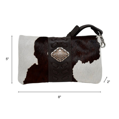 American West Grab and Go Crossbody Foldover Wallet/Crossbody