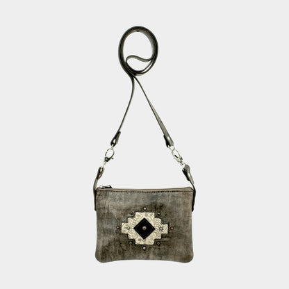 American West Navajo Soul Crossbody/Hip Bag with Detachable Strap