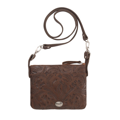 American West Trail Rider Crossbody/Hip Bag with Detachable Stap