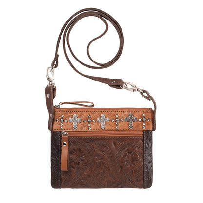 American West Trail Rider Crossbody/Hip Bag with Detachable Stap