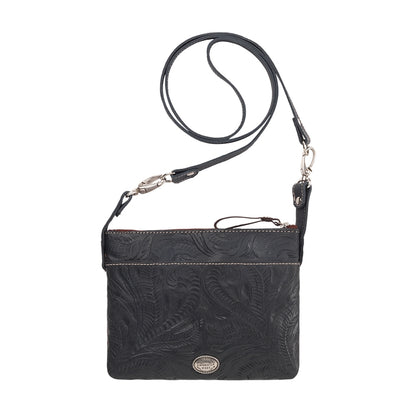 American West Trail Rider Crossbody/Hip Bag with Detachable Stap