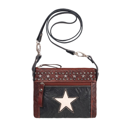 American West Trail Rider Crossbody/Hip Bag with Detachable Stap