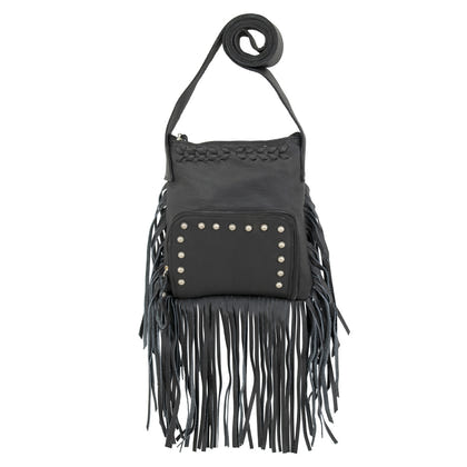 American West Fringed Cowgirl Crossbody with Fringe