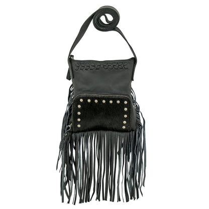 American West Fringed Cowgirl Crossbody with Fringe