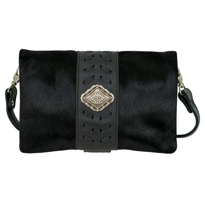 American West Large Grab and Go Crossbody Large Foldover Wallet/Crossbody