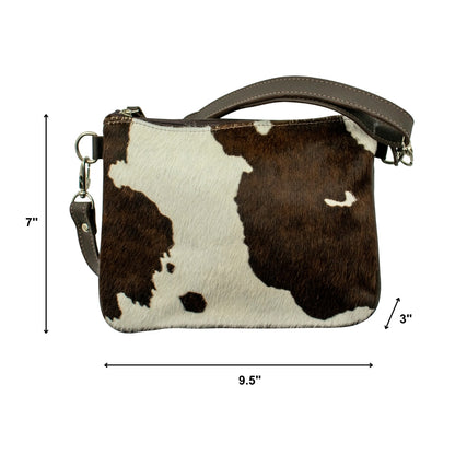 American West Pony Multi-Compartment Crossbody with Hair-On Hide