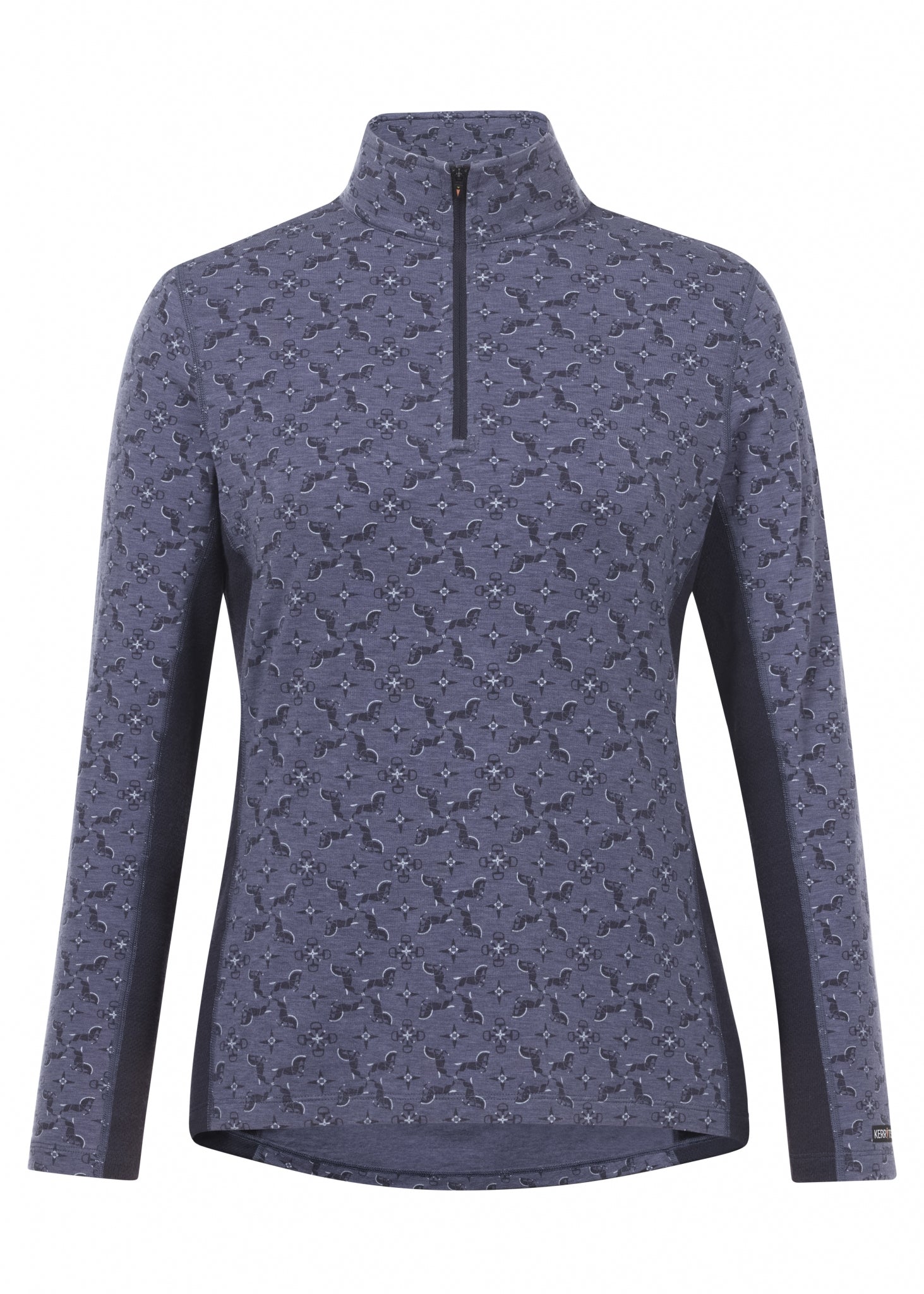 Kerrits Stable Temp Wool Qrt Zip Top