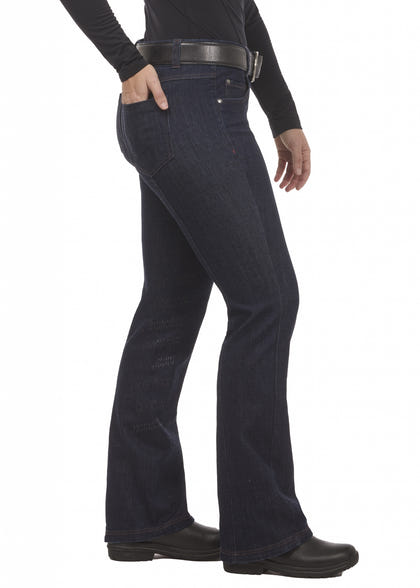 Kerrits Stretch Denim Silicone Knee Patch Bootcut Riding Pants - Regular