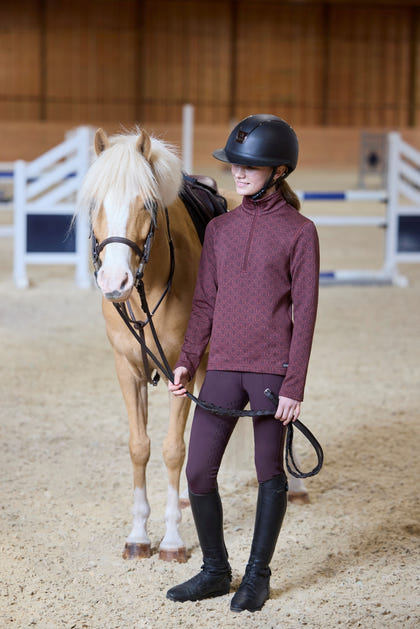 Kerrits Kids Snaffle Fleece Half Zip Top