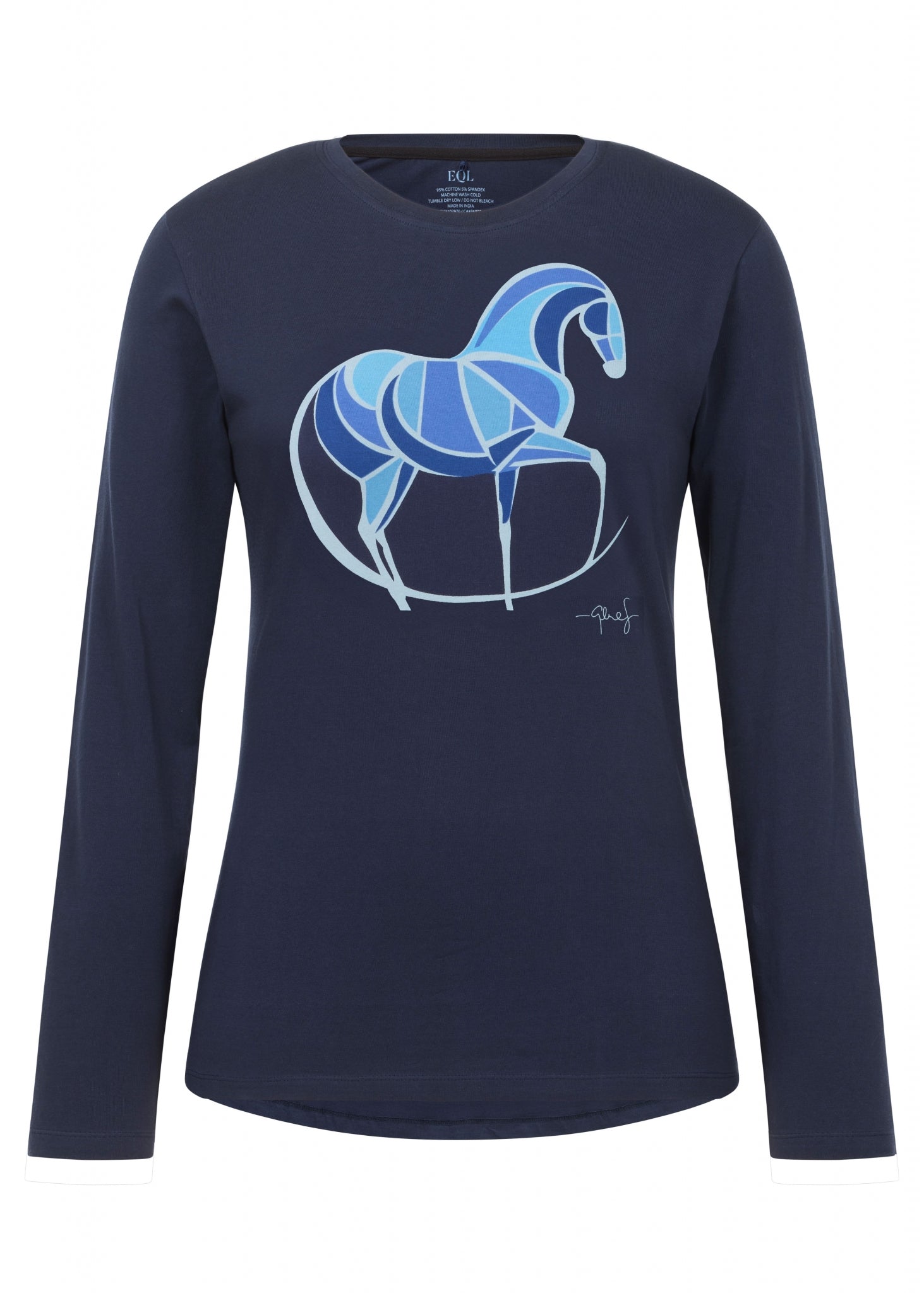 Kerrits Mosaic Horse LS Tee