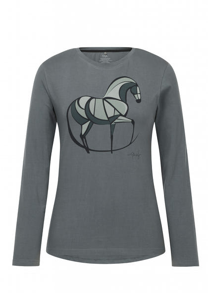 Kerrits Mosaic Horse LS Tee