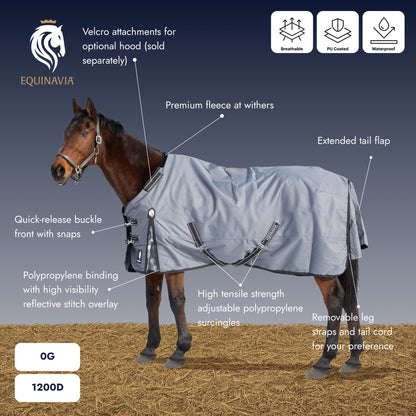 Equinavia Arktis Regular Neck Turnout Sheet