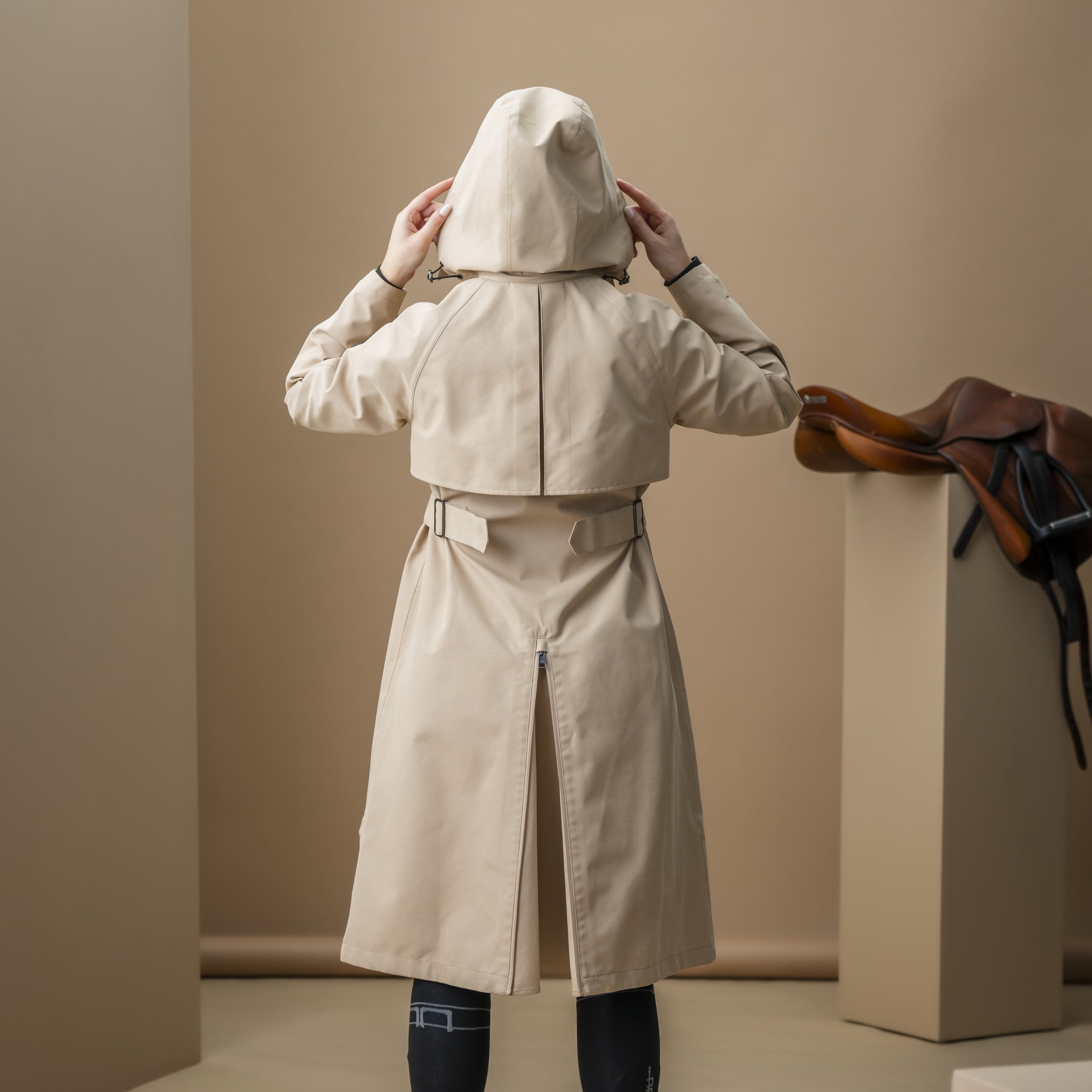 AA Ladies Isabella Riding Trench Coat