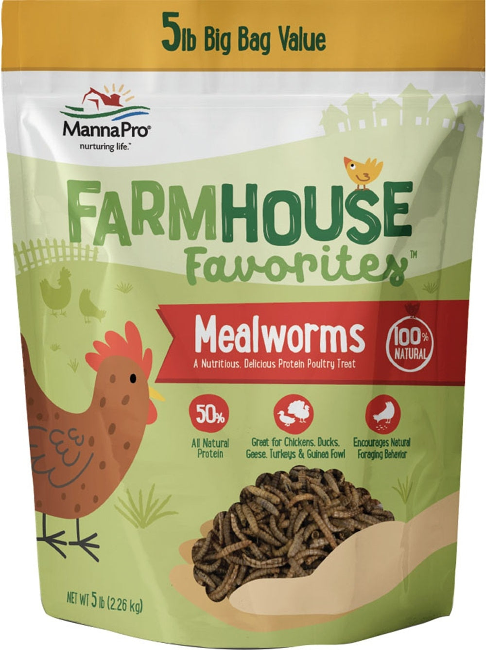 Manna Pro Farmhouse Favorites Mealworms