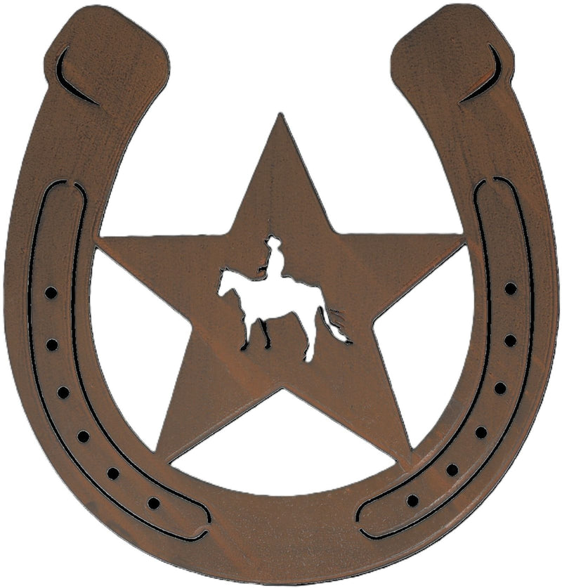 Tough1 Horseshoe/Star Wall Decor