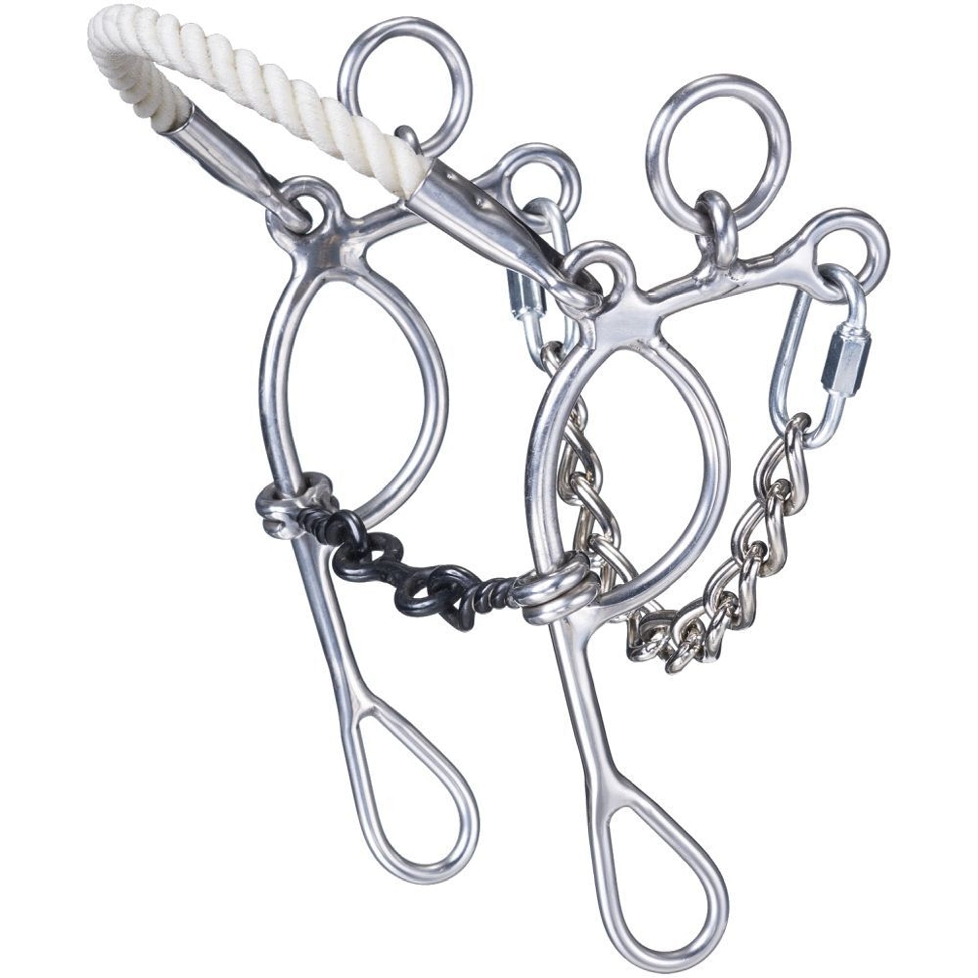 Tough1 Pony Rope/Dogbone Combo Bit