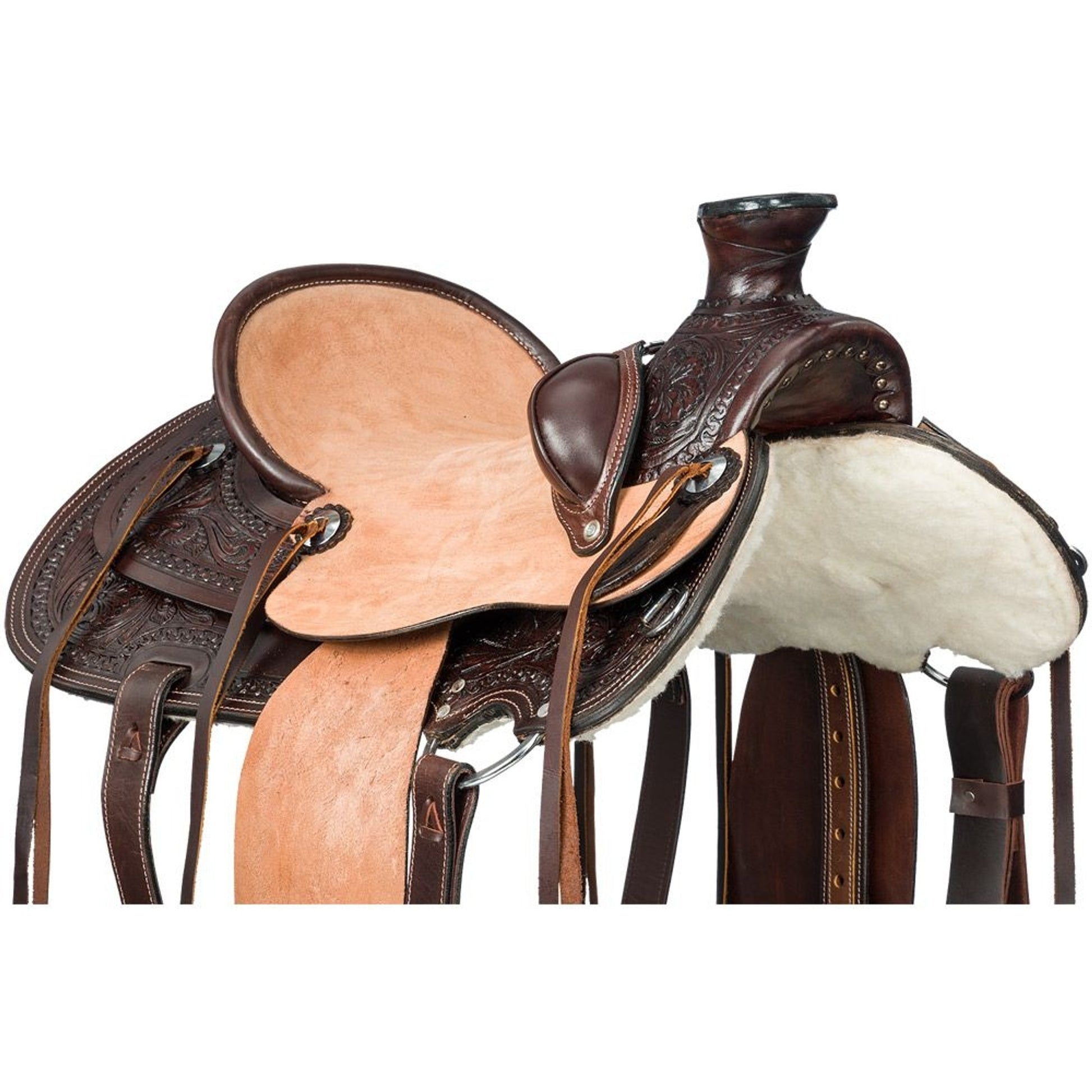 Silver Royal Lone Oak Wade Saddle