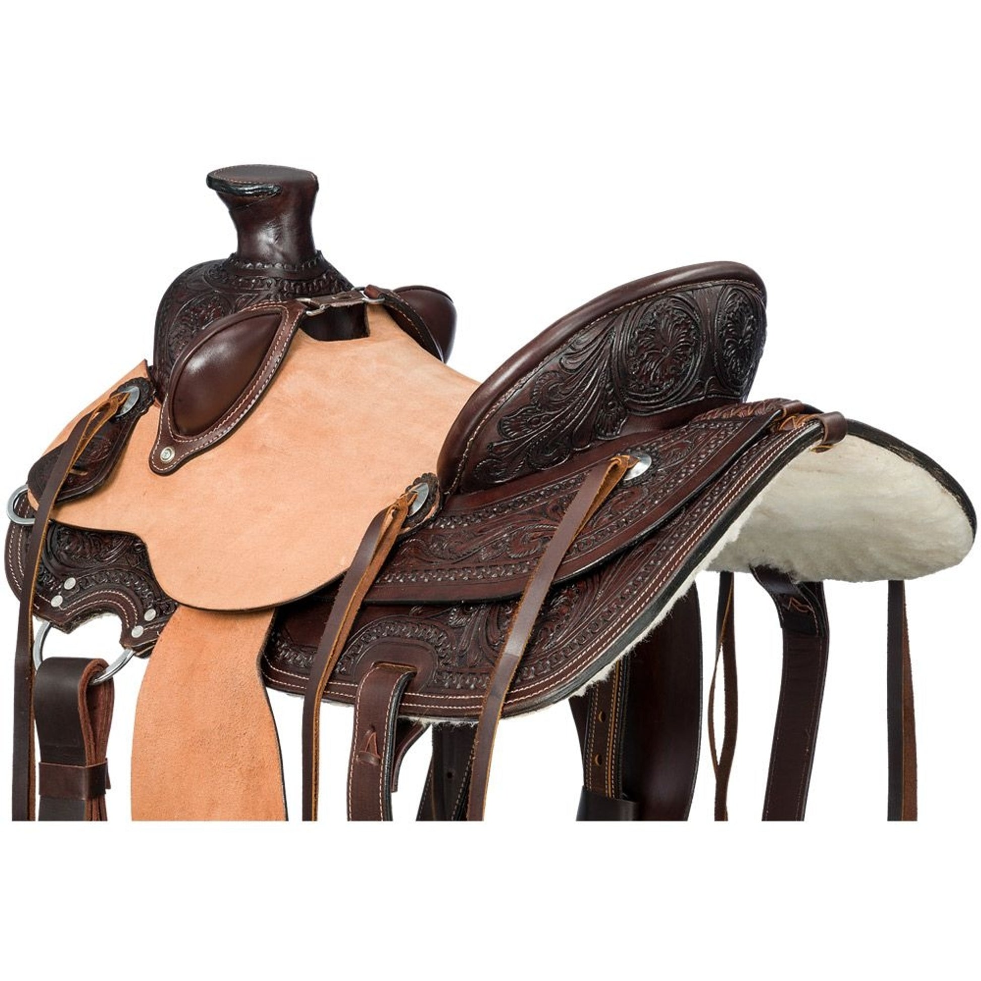 Silver Royal Lone Oak Wade Saddle