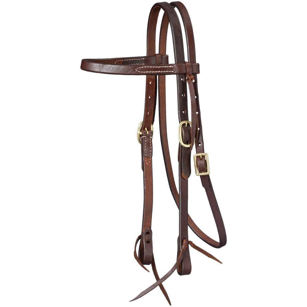 Royal King Pony Browband Headstall with Tie Ends