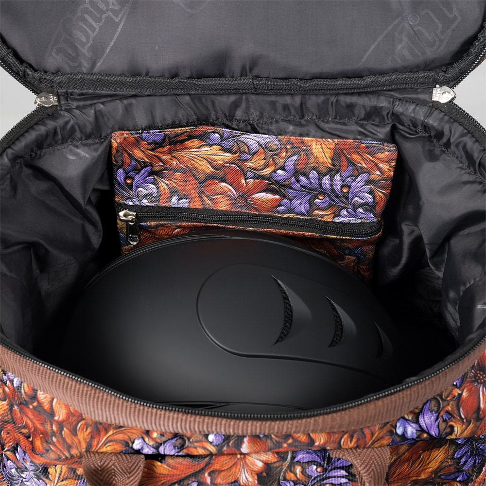 Tough1 Hand Carved Helmet/Grooming/Overnight Case