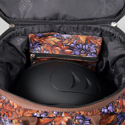 Tough1 Hand Carved Helmet/Grooming/Overnight Case