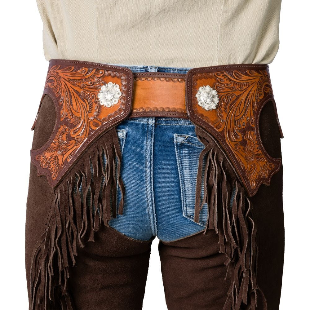 Tough1 Suede Reining Chaps