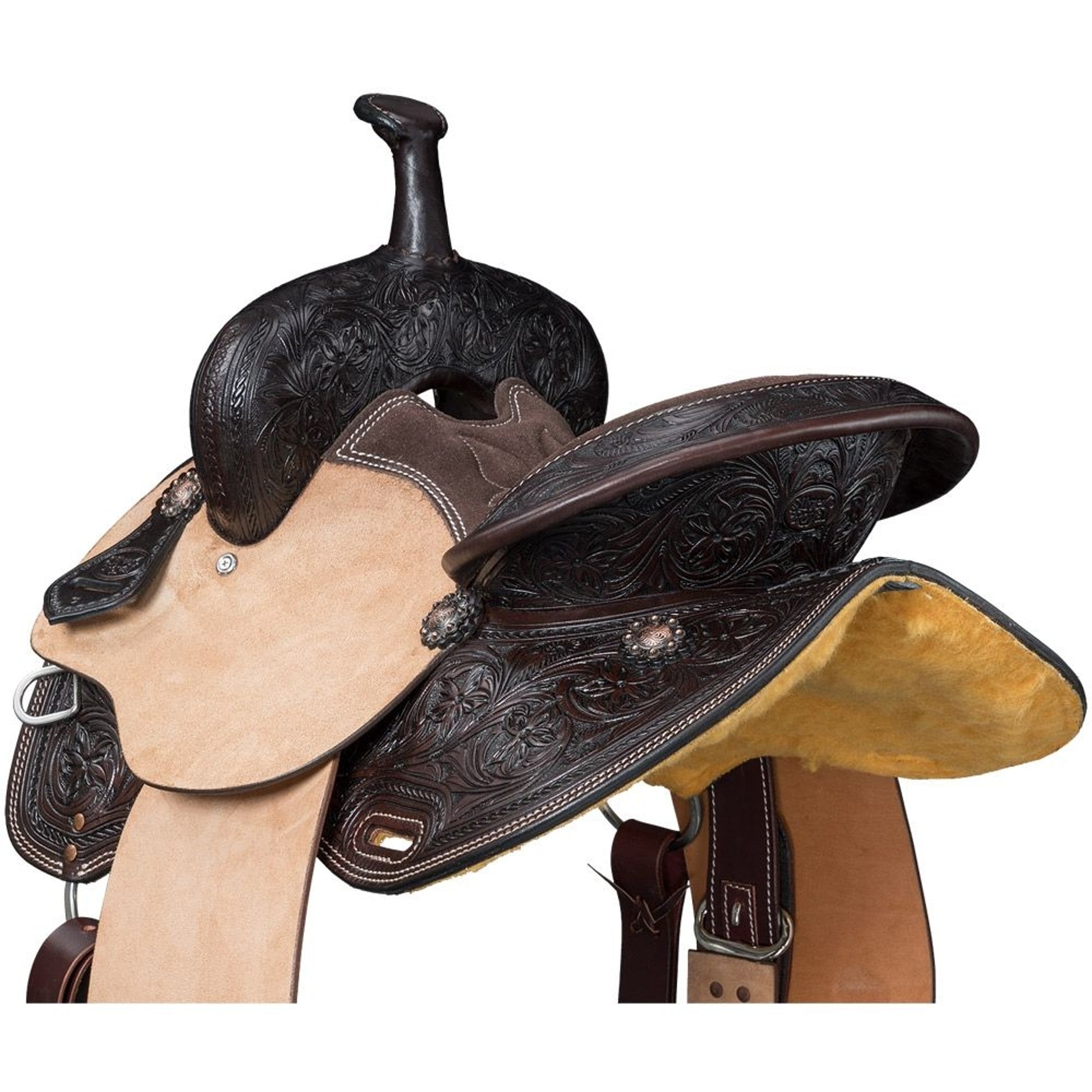 Silver Royal Youth Austin Barrel Saddle