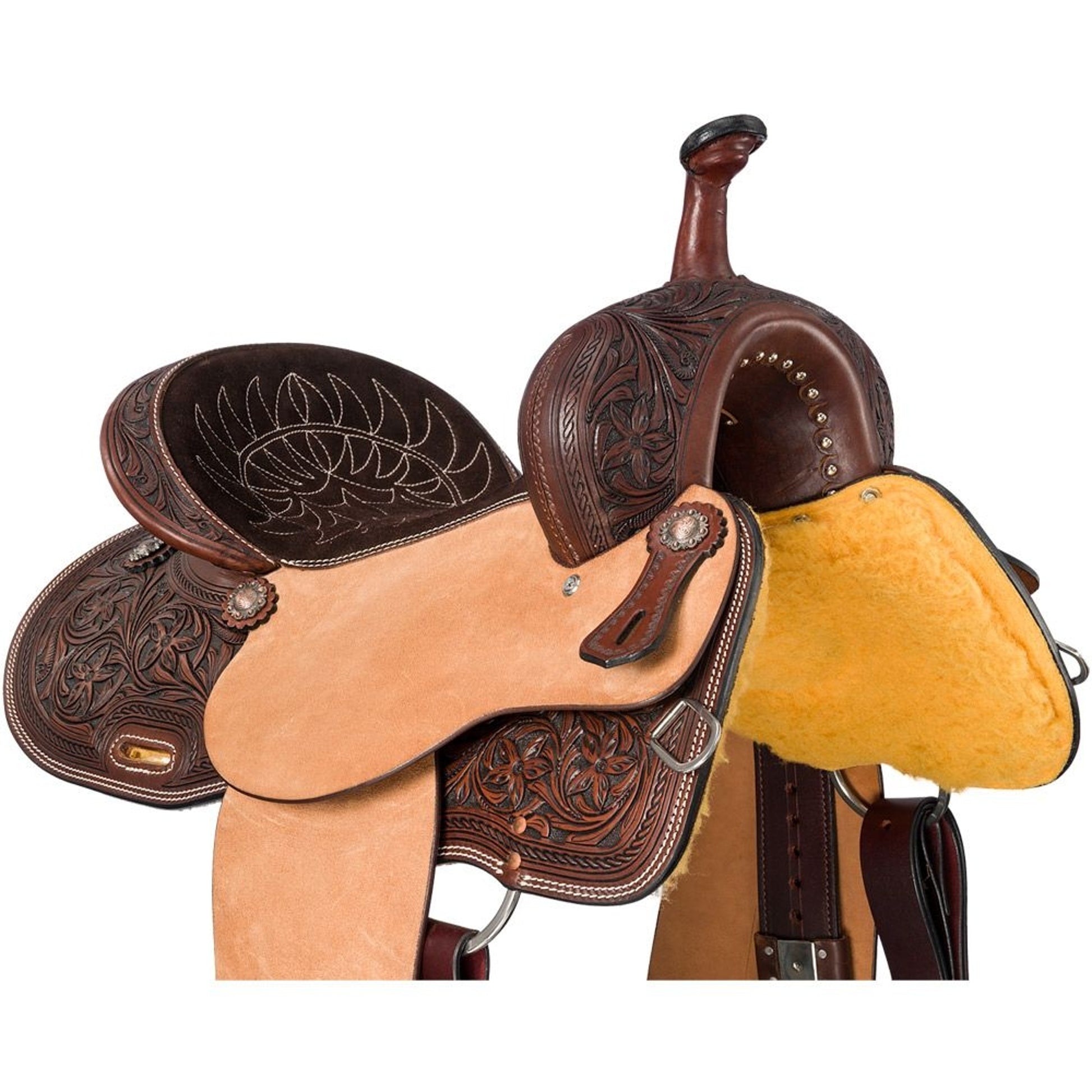 Silver Royal Austin Barrel Saddle