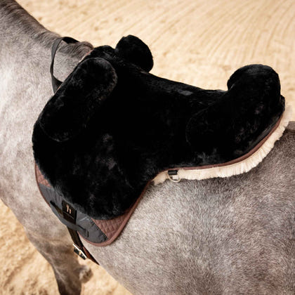 Horze Sheepskin Bareback Saddle