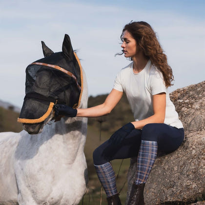 Horze Wire-Framed Fly Mask