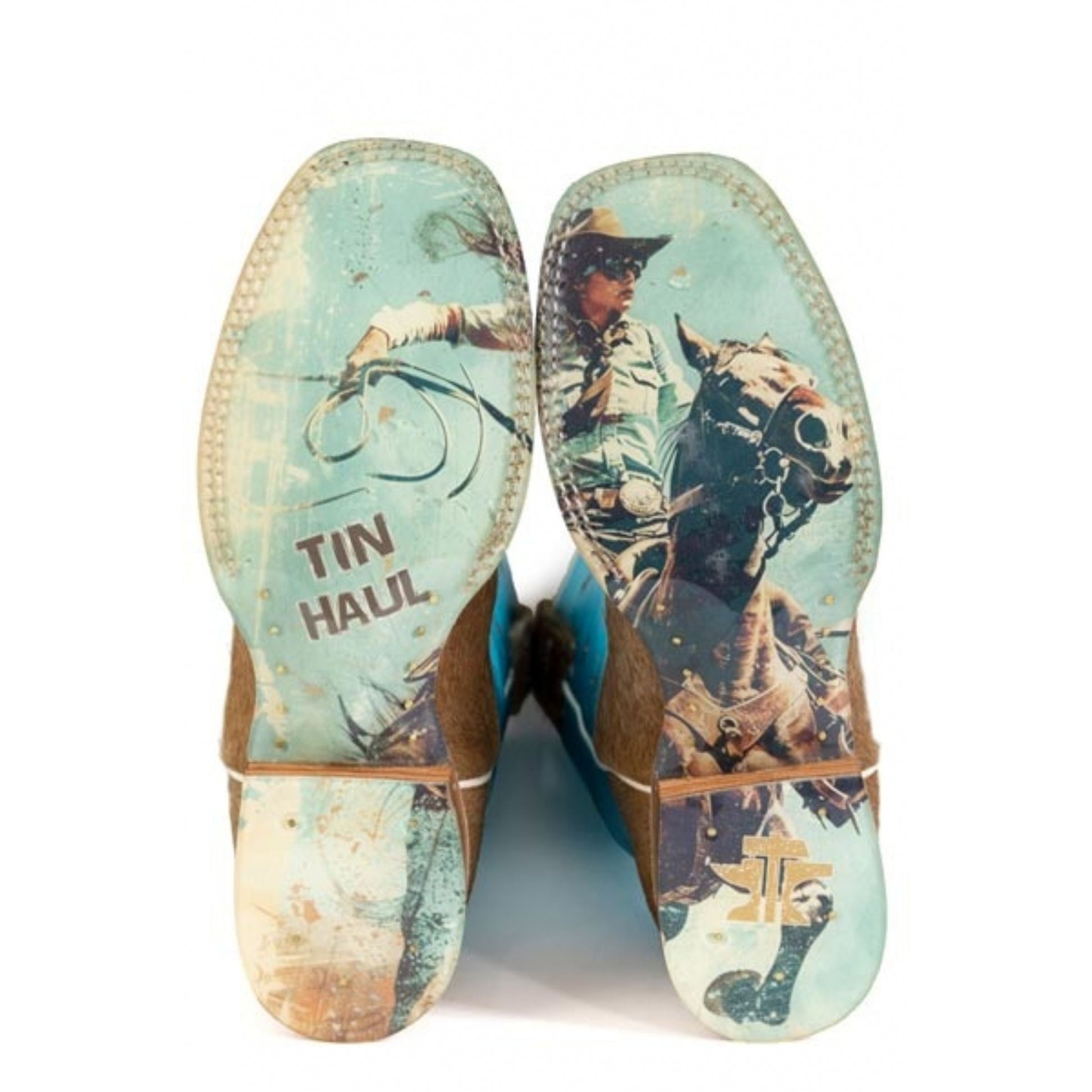Tin Haul Ladies Cosmic Cowgirl Square Toe Boots