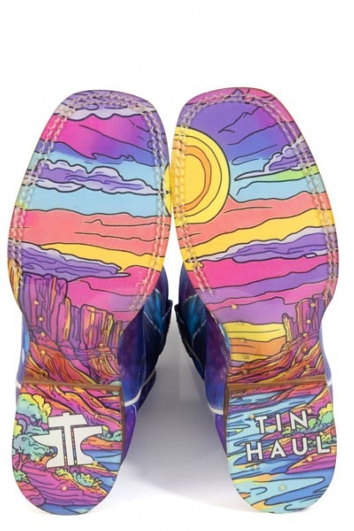Tin Haul Ladies Painted Canyon Square Toe Boots