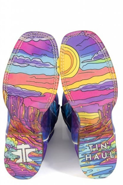 Tin Haul Ladies Painted Canyon Square Toe Boots