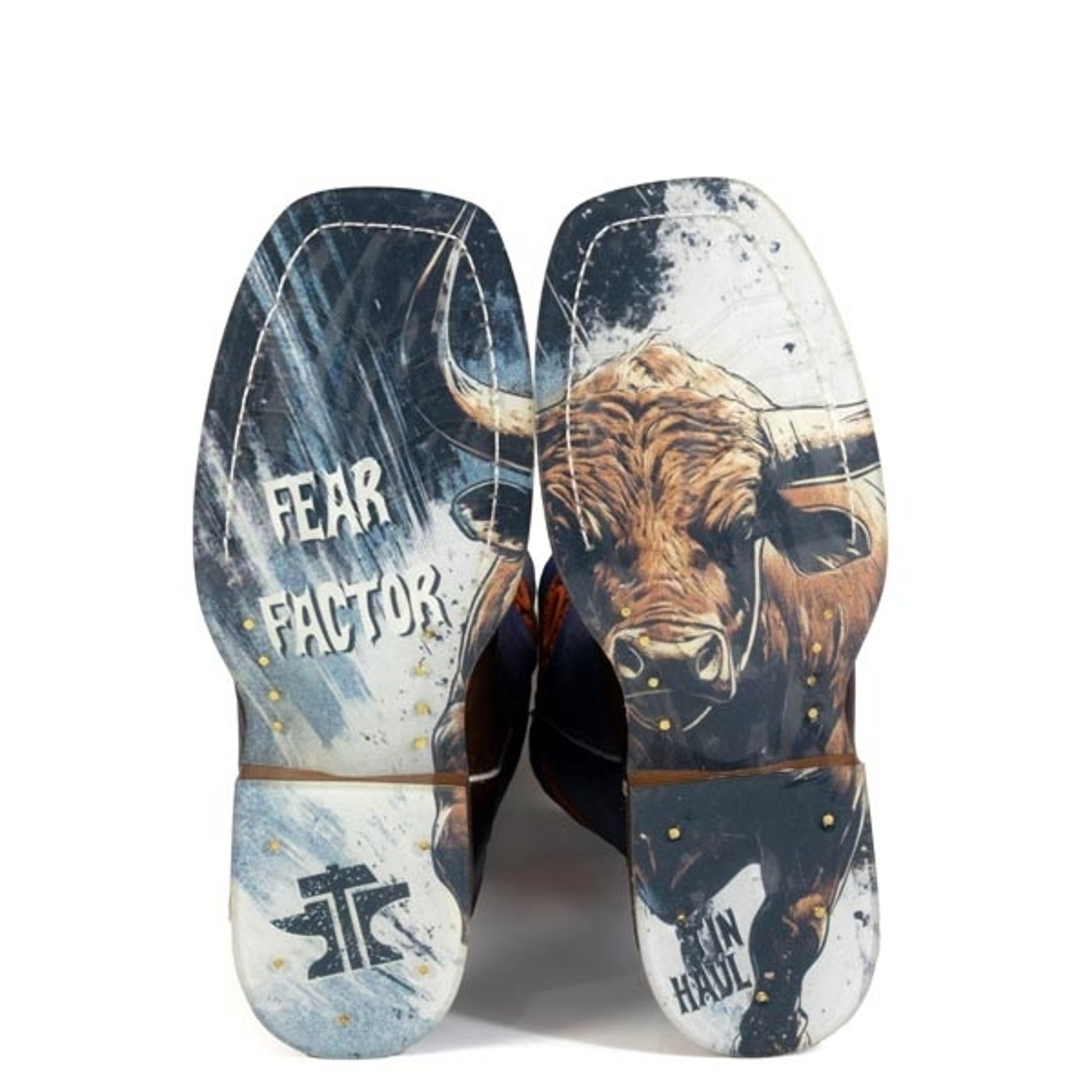 Tin Haul Big Kids Raging Bull Square Toe Bootss