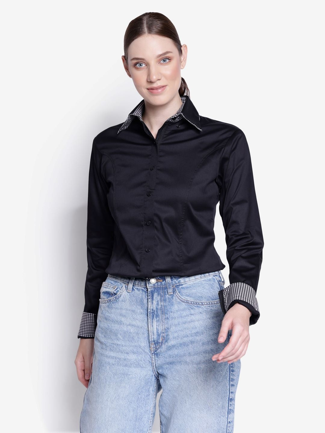 TuffRider Ladies ADEY Double Collar Shirt