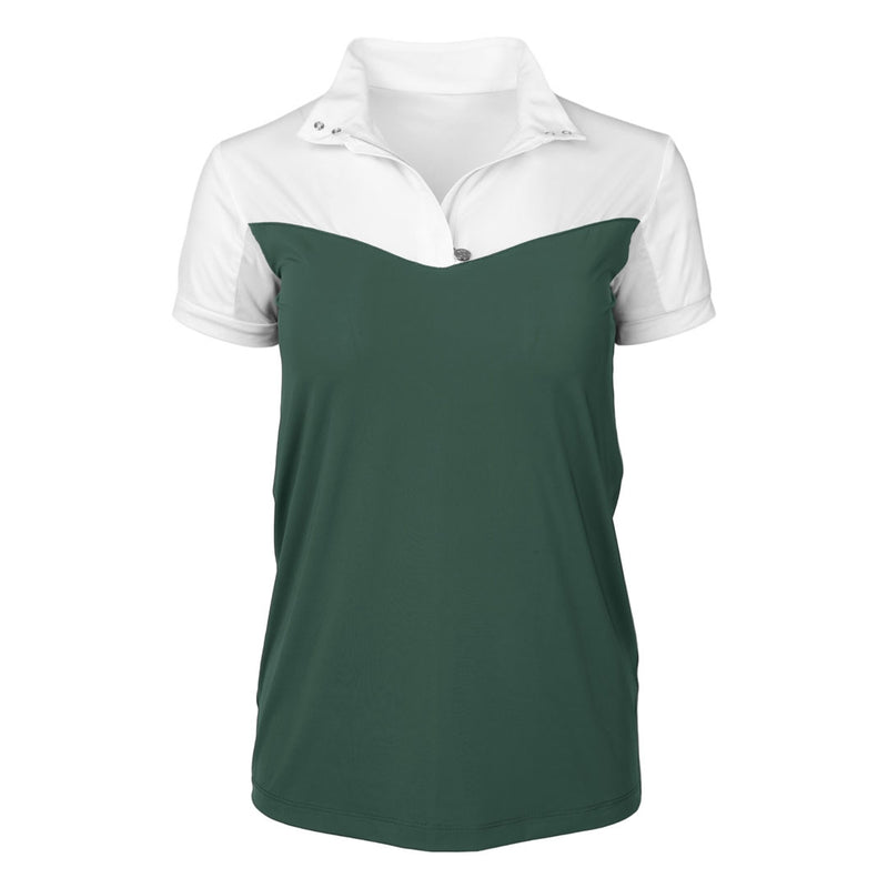 Dapplebay Lady 1/4 Zip Short Sleeve Show Top
