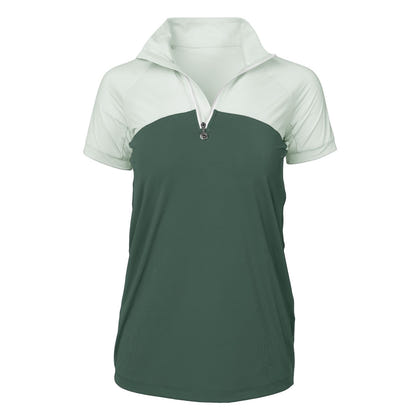 Dapplebay Lady 1/4 Zip Short Sleeve Riding Top